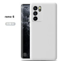 可波 oppo reno6手机壳reno6pro全包镜头reno6pro+防摔保护套液态硅胶壳保护套男女款软壳全包边