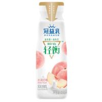 蒙牛冠益乳轻衡饮用型风味发酵乳白桃口味预制瓶210g