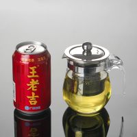 [加厚防爆]350ml壶 [套装]1壶+6中杯|[304不锈钢胆]防爆耐热玻璃泡茶壶花茶壶玻璃茶杯过滤茶具套装