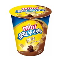 mini奥利奥(OREO) 饼干 零食 金装夹心小饼干巧克力味55g