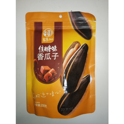 华味亨焦糖味香瓜子200g/袋