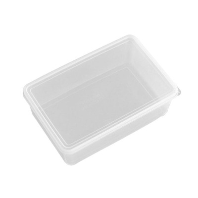 港迪豪透明厨房保鲜盒子塑料长方形加厚饭盒