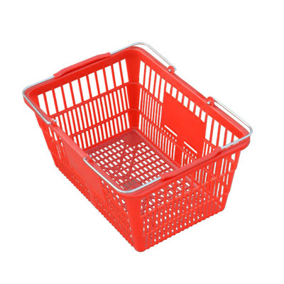 港迪豪厨房加厚塑料菜篮子超市手提购物篮