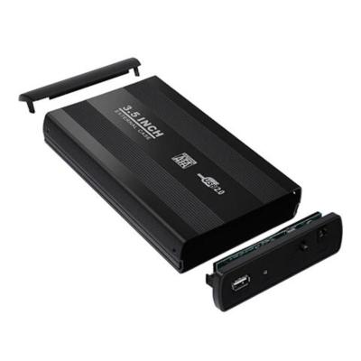 特价黑色3.5寸串口移动硬盘盒 USB2.0接口 台式机SATA串口