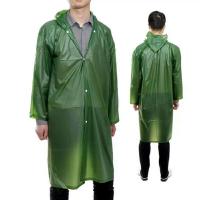 [分体套装雨衣]时尚雨衣套装男女士骑行雨衣雨裤摩托车电动车 牛津连体风衣式雨衣军绿色