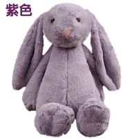 邦尼兔子毛绒玩具可爱邦妮兔公仔安抚布娃娃儿童玩偶送生日礼物女 紫色 30厘米