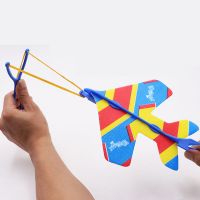 单翼雷神雷鸟橡皮筋动力飞机泡沫航模拼组装飞机模型DIY飞鸟玩具 弹力飞机