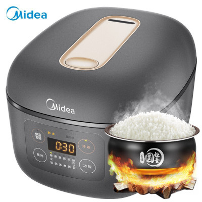 美的(Midea)电饭煲电饭锅4L智能预约电饭煲微压沸腾芯20分钟热水快速饭电饭锅家用电饭煲