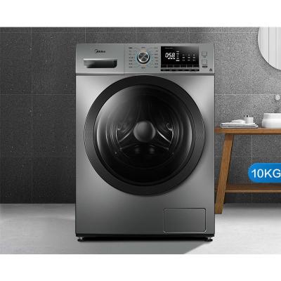 巴赫银 美的10公斤KG全自动家用变频节能洗衣机