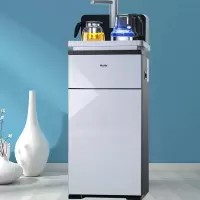海尔茶吧机家用全自动上水智能多功能饮水机下置水桶立式制冷制热