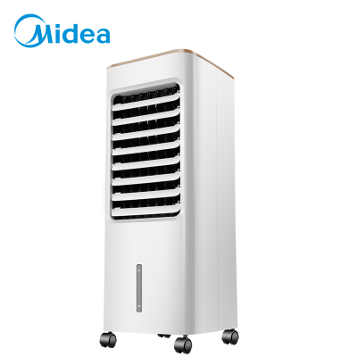 白色 美的空调扇单冷家用小型轻音加湿冷风扇节能制冷移动水空调