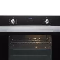 不锈钢色 西门子(SIEMENS)嵌入式智能烤箱自清洁多功能全自动家用