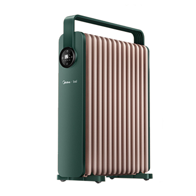 美的油汀取暖器家用电暖气片节能暖风机大面积省电速热油丁烤 绿色