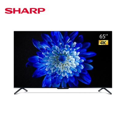 夏普65英寸4K高清智能液晶平板电视 黑色 官方标配