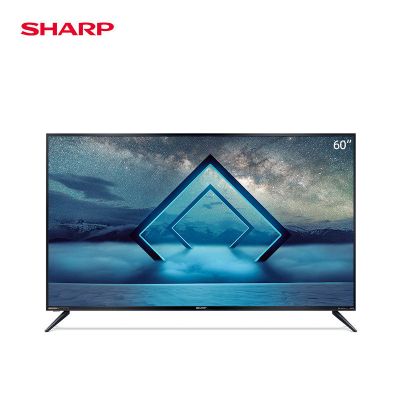 Sharp/夏普电视60英寸全面屏高清4K智能网络语音液晶电视机 黑色 官方标配