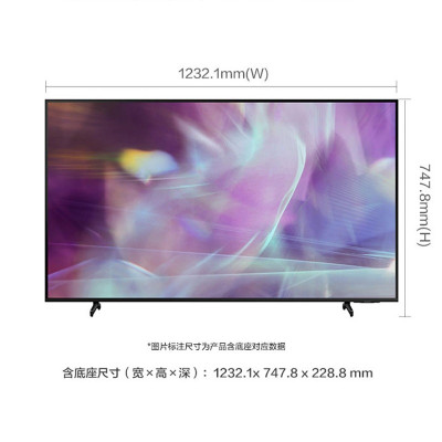 三星(SAMSUNG)75英寸 4K超高清 HDR 智能超薄 AI语音 电视机 [☆]55吋 4K运动补偿