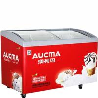 Aucma/澳柯玛小型冷冻柜冰淇淋柜冰柜商用雪糕展示柜