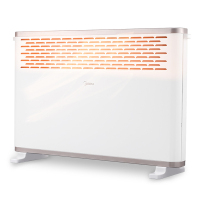 美的取暖器电暖气家用节能省电速热暖风机卫生间防水卧浴室小太阳 白色