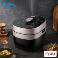 美的(Midea)智能电压力锅小家智能生态5L家用双钢胆IH浓香WIFI智控压力锅 5L 手机智控 祛油祛脂增香