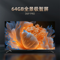 长虹65英寸4K超清64GB智慧语音电视机液晶屏幕全面屏彩电 黑色 官方标配