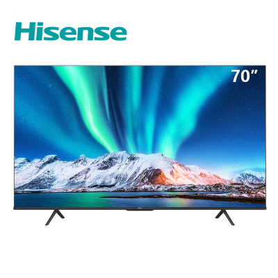 海信电视 70英寸4K高清智能液晶平板电视正品 黑色 官方标配