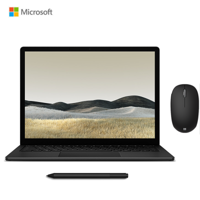 微软(Microsoft)Surface Laptop 4 AMD锐龙R7 8核16线程 8G+512G15英寸2.5K高色域触屏 典雅黑笔记本(鼠标+触控笔)