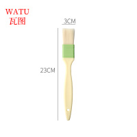 瓦图 烘焙胶柄 烧烤油刷 23*3 2个装