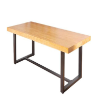 铜林铁艺复古长条桌阅览桌1000*2000*750办公家具 办公桌