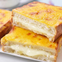 岩烧乳酪夹心吐司奶酪面包片蛋糕早餐糕点4斤-半斤