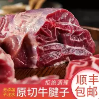 【送料包】原切牛腱子肉清真鲜牛肉现宰速冻不注水黄牛肉批发新鲜 原切牛腱子2斤