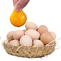 农家散养生态土鸡蛋虫草蛋新鲜农村笨鸡蛋月子宝宝蛋批发现拣现发 10枚散养精品土鸡蛋