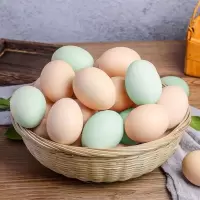 正宗土鸡蛋散养农村农家新鲜柴鸡蛋草鸡蛋笨鸡蛋绿壳乌鸡蛋批发 10枚[土鸡蛋+乌鸡蛋]混合装
