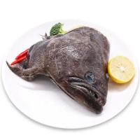 深海大鲽鱼头 大碟鱼头 鸦片鱼头比目鱼头 优质鱼头(大号500g/只) 买1只送1只(共2只