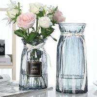花瓶摆件客厅欧式创意家用装饰玻璃透明水培绿萝植物插花批发