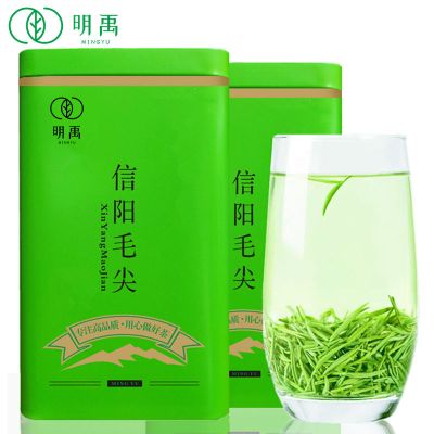 毛尖茶 新茶叶绿茶嫩芽散装毛尖茶雨前春尖250g罐装