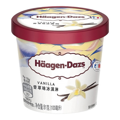 哈根达斯香草冰淇淋81g