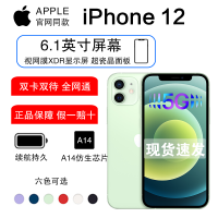 2020新款 苹果 Apple iPhone12 绿色 6.1英寸 256G 移动联通电信5G全网通手机港版正版 全国联保 全新原封[双卡双待]