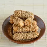 吉林特产白砂糖江米条芝麻江米条200克1袋传统中式糕点