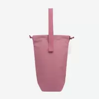 2020新品韩国时尚防水尼龙手提水杯瓶收纳包野餐包旅行伞具化妆包 indi pink深印度粉