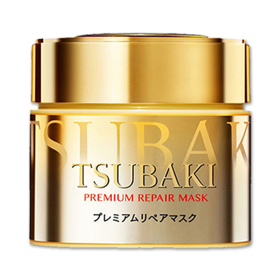 资生堂(Shiseido)旗下 TSUBAKI 丝蓓绮 金色发膜 高效高渗透180g 沙龙级修护髪膜