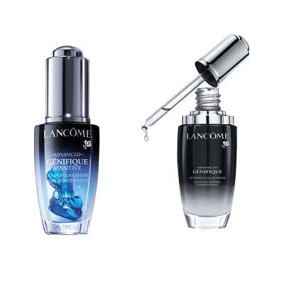 兰蔻(LANCOME)兰蔻小黑瓶肌底精华30ml+安瓶30ml 护肤套装修护套装改善细纹