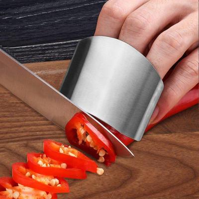 不锈钢护指器切菜护手器保护手指套卫士厨房切肉护指套防切手神器