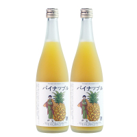 日式菠萝酒果酒低度微醺女士甜酒果味酒7度720ml