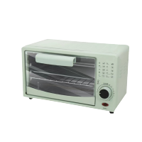 小贝猪12L电烤箱[1203F]家用多功能烘焙新款烤箱智能台式电烤箱厨房电器 (单旋钮款)