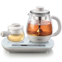小熊(Bear)煮茶器煮茶壶 0.8L蒸汽喷淋式蒸茶壶 ZCQ-A08E1