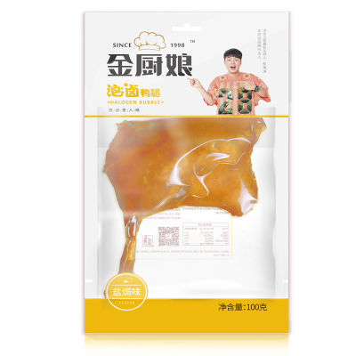 金厨娘泡卤鸭腿盐焗味100g