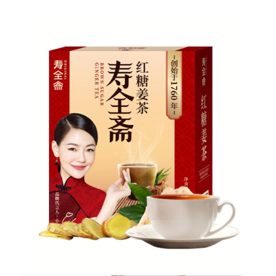 寿全斋红糖姜茶盒装72g