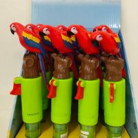 巨树红鹦鹉糖果玩具