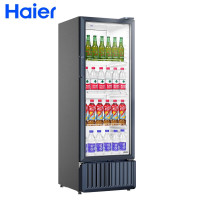 海尔(Haier)展示柜SC-339J冷藏保鲜柜家用立式冰柜商用大容量冷柜商超便利店啤酒饮料柜 320升 约180瓶装量