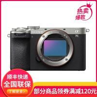 索尼(SONY)Alpha 7C II 新一代全画幅微单相机 轻便小巧 简易操控 银色 单机身(a7c2/A7C II/A7CM2)